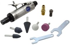 Mini pneumatski mlin, izlaz zraka 1/4";, 5 kamena za mljevenje, GEKO