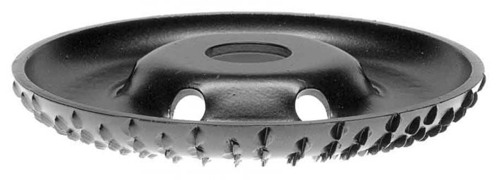 Rašpa za kotni brusilnik četrtkrog R15 125 x 22,2 mm srednji zob, TARPOL, T-94