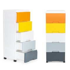 Organizator de dulapuri cu 5 sertare