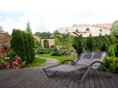 Kerti nyugágy baldachinnal - függőágy MultiGarden