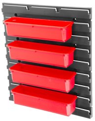 QBRICK® Organizer-Ersatzboxen, ONE Organizer M/L, 5-teiliges Set, für die Wand