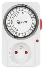Mechaniczny wyłącznik czasowy prądu elektrycznego, 230V, GEKO