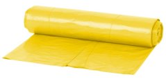 Worki ROLO MagicHome, 120 litrów, recykling, żółte, opak. 25 szt., klasyczny