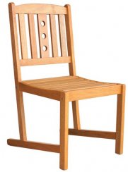 Krzesło LEQ KULBY, 46x58x95 cm, drewniane