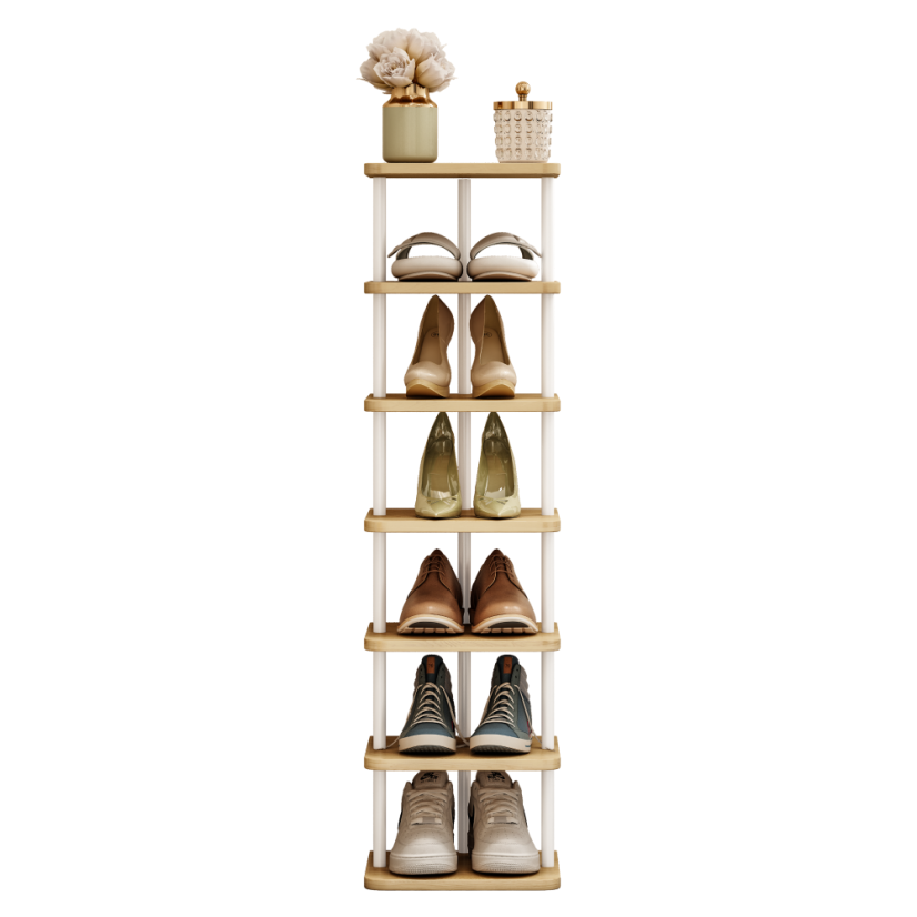 Półka wielofunkcyjna, biały/jasny dąb, ETUDA TYP 1