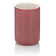 Cana din ceramică AVA, roșu zmeuriu