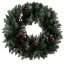 Schneebedeckter Weihnachtskranz Ruhhy 22302
