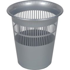 Kosz na śmieci JASPER UH jasnosrebrny