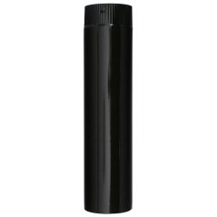 Emajlirana cev 0500 mm, rjava, emajlirana, 120 mm