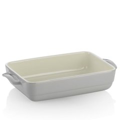 Zapékací mísa keramická MALIN 32 x 19 cm šedá