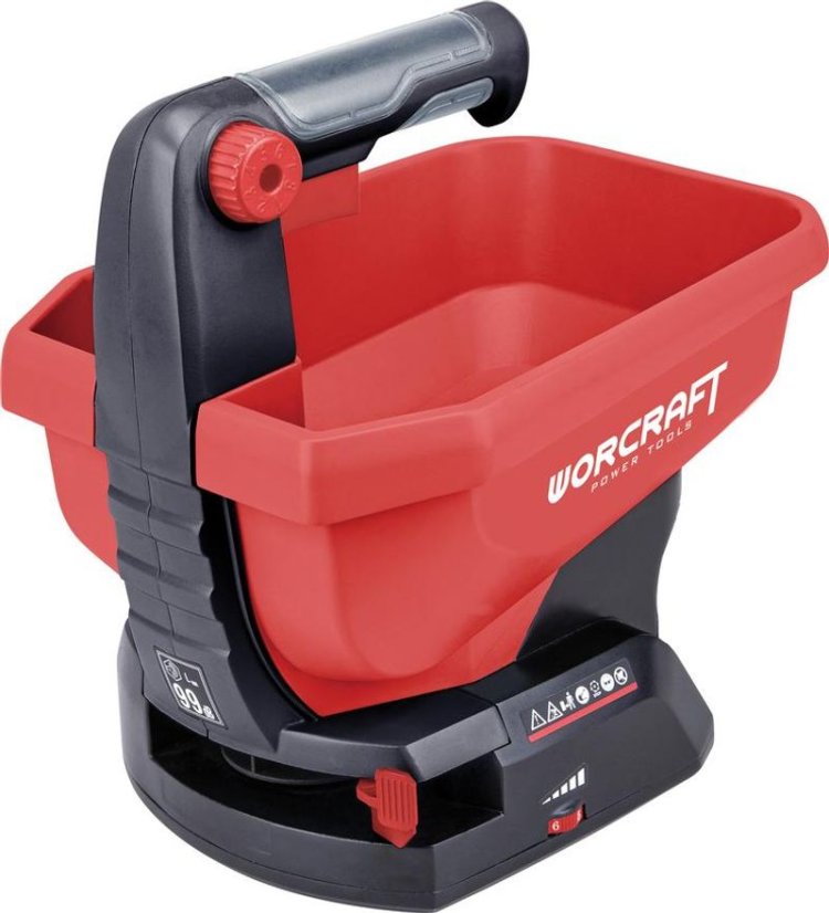 Worcraft CHSP-S20Li ShareSYS-Streuer, lose Materialien, 20 V Li-Ion, 3,6 Liter. (akce)