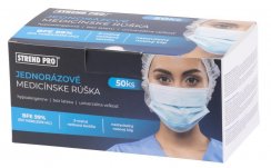 Maska Safetyco M698, medicinska, 3-slojna, za enkratno uporabo, medicinska, pak. 50 kosov