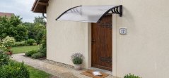 Strieška nad dvere DIY501, 100 x šírka 120 cm, polykarbonátová
