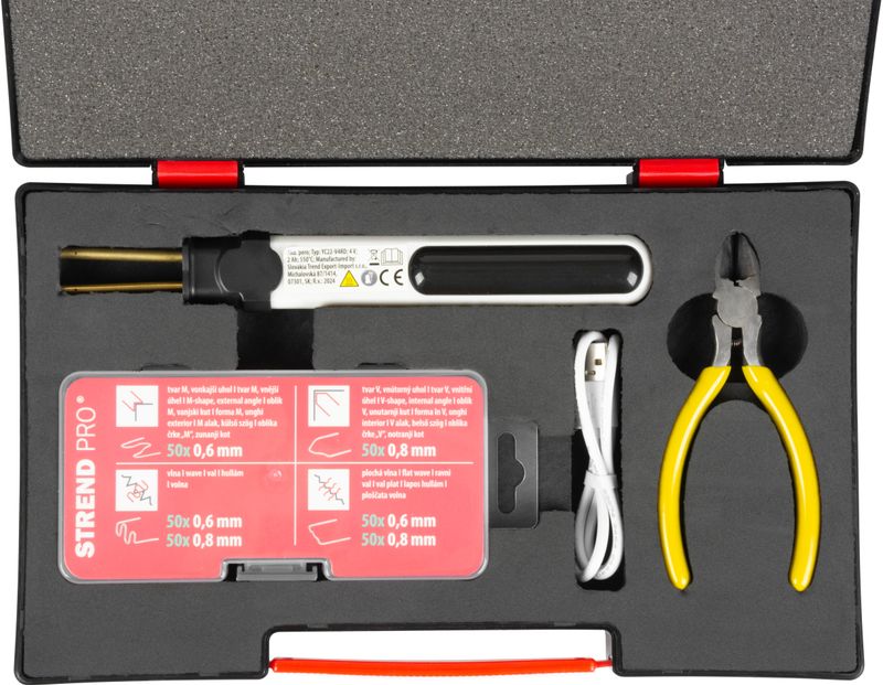 Stift Strend Pro, Schweißen, für Kunststoffe, 2000 mAh. USB-Aufladung, mit Zubehör