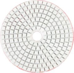 Strend Pro Premium P100 disk, 100 mm, poliranje, dijamantni, čičak, mokro poliranje i brušenje