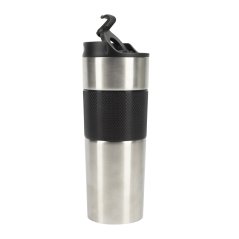 Termohrnek 460 ml nerez černá