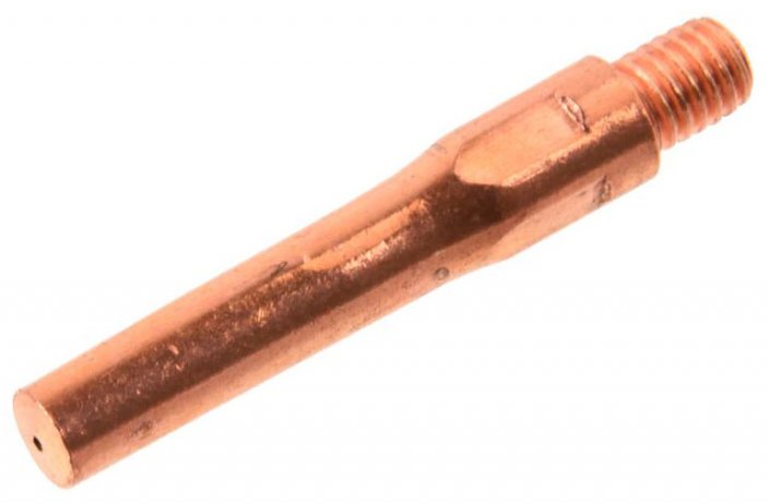Ersatzspitze für Schweißbrenner Durchmesser 1,0 mm, Länge 45 mm, GEKO