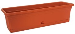 Kvetináč ICS MELISSA 60x20x16 cm, 11 lit., truhlík, s podložkou