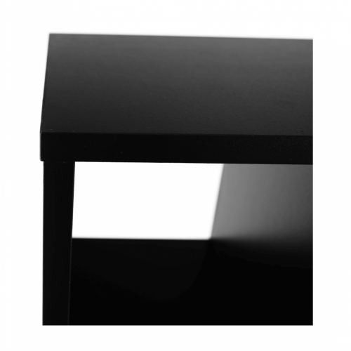 Príručný stolík, čierna, ABBAS NEW