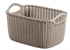 Basket Curver® KNIT 3L, barna, 25x18x14 cm