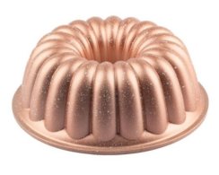 Forma na bábovku 25cm liaty hlinik rúžová