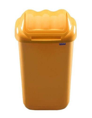 Kosz na śmieci UH 30 l FALA żółty
