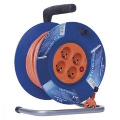 Bubanj sa produžnim kablom 25m 4 utičnice 1.5mm PVC 240 V KLC