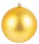 Globuri de Crăciun MagicHome, 4 buc, aurii, 11 cm