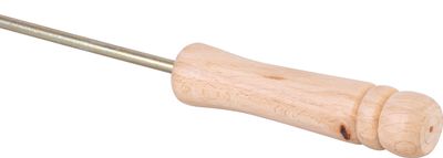 Răzătoare pentru grătar Strend Pro, mâner din lemn, răzătoare pentru șemineu cu cârlig