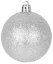 MagicHome Božične kroglice, komplet, 31 kos, srebrne, za božično drevesce