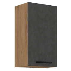 Oberschrank, Eiche Lancelot/Grau matt, VEGA 40 G-72 1F