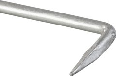 Svorka tesárska H03, 250x10 mm, Zn, kramľa