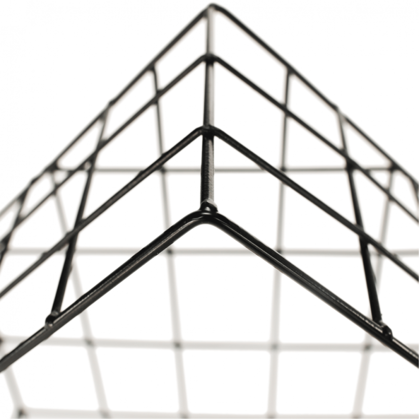 Metallregale, 3er-Set, Natur/Schwarz, AZURI