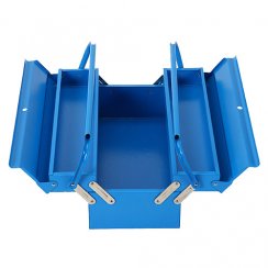Kovček za orodje TB102F, 430x200x160 mm, 3 delni, kovinski zaboj