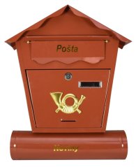 NESTOR-Box, 370x100x440 mm, braun, Postversand