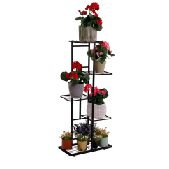 Metallständer für Blumen, dunkelgrau, BAMIR TYP 1