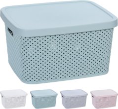 Košara za shranjevanje UH 7L 22x27,4x15,1 cm s pokrovom