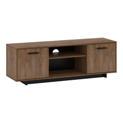 RTV Tisch, Eiche Bozen/schwarz, DELIS B
