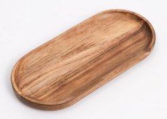 Akazienholztablett 25x12x2cm