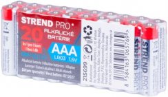 Baterie Strend Pro, LR03, 20 sztuk, ołówek AAA