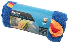 Set Mikrofasertücher, 4 Stück, 40 x 40 cm, XL-TOOLS