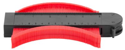 Šablona na obkreslení tvarů Strend Pro DG680, 125x101 mm, s uzamčením vzoru a magnetem