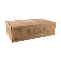 Mobilier de grădină din rattan bej Gardlov 26909 (akce)