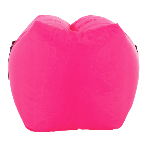 Geantă scaun gonflabilă / geanta leneşă, roz, LEBAG