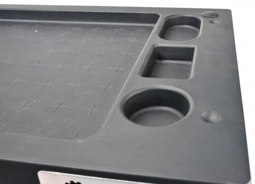 Werkzeugschrank mit 6 Schubladen, bestückt mit 245 Werkzeugen, 685x455x900 mm, GEKO