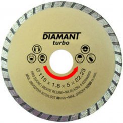 Dijamantni disk o150x22mm, beton, TURBO