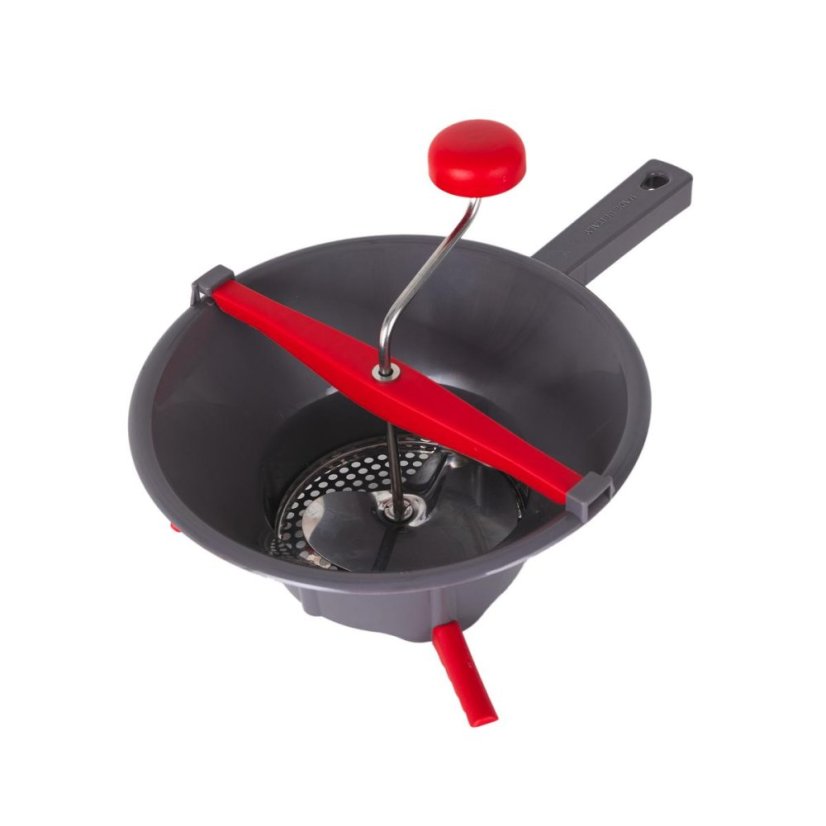 Tomatenpresse MOLLY 3 Pr. 26cm mit 3 Stahl. KLC-Festplatten