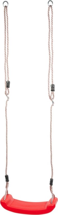 Huśtawka LEQ ABELLA, czerwona, 43x17x8,5 cm, dziecięca, plastik