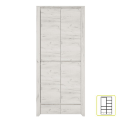 Omarica tip 20, bela craft, ANGEL