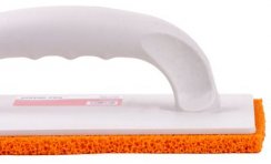 Lopatica Strend Pro Premium CO11 WhiteHand, plastična. ručka, 270x130 mm, 10 mm gumena spužva